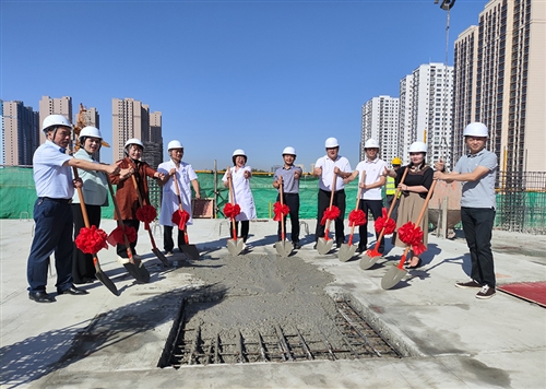 9月3日上午，金天川醫(yī)院隆重舉行喜封金頂儀式